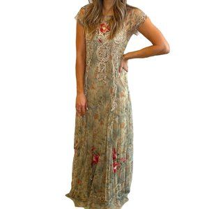 Johnny Was Arisoe Mesh Dress, Multi - B37421-4